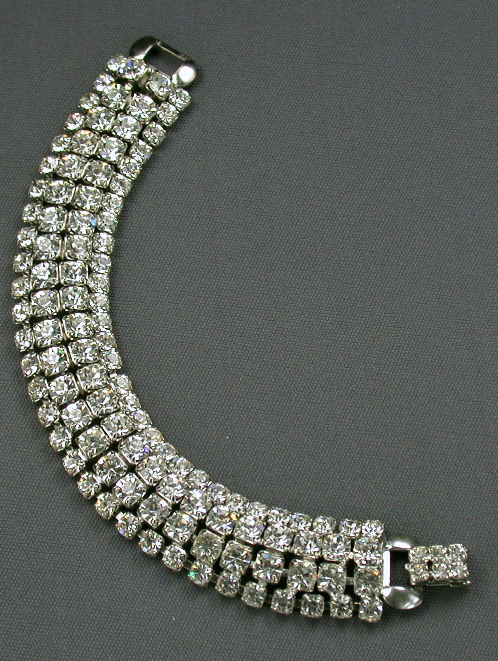 Weiss Clear Rhinestone Bracelet