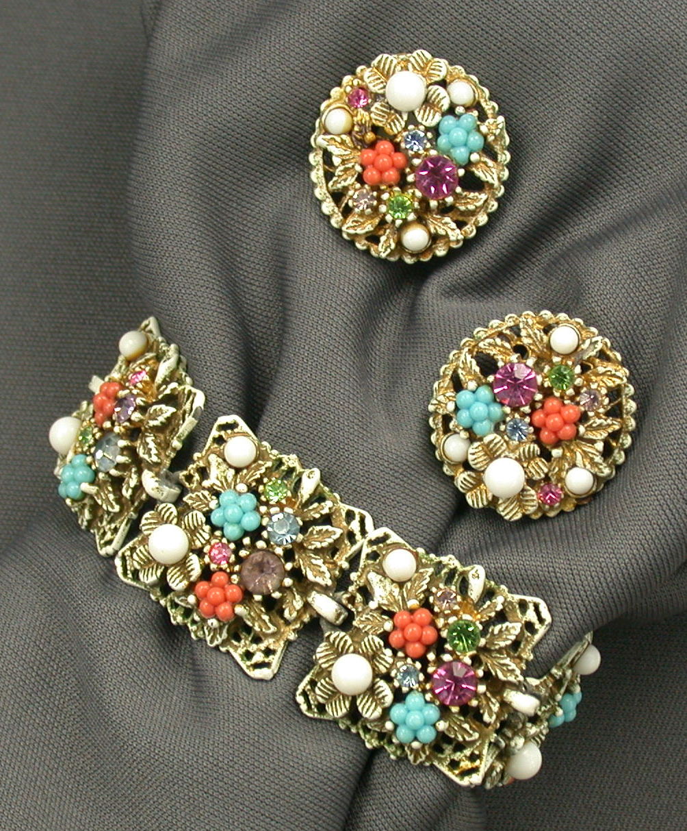 Art Bracelet & Earrings