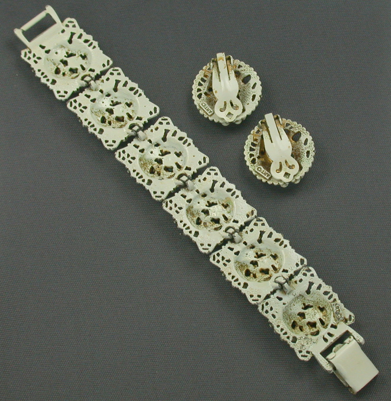 Art Bracelet & Earrings