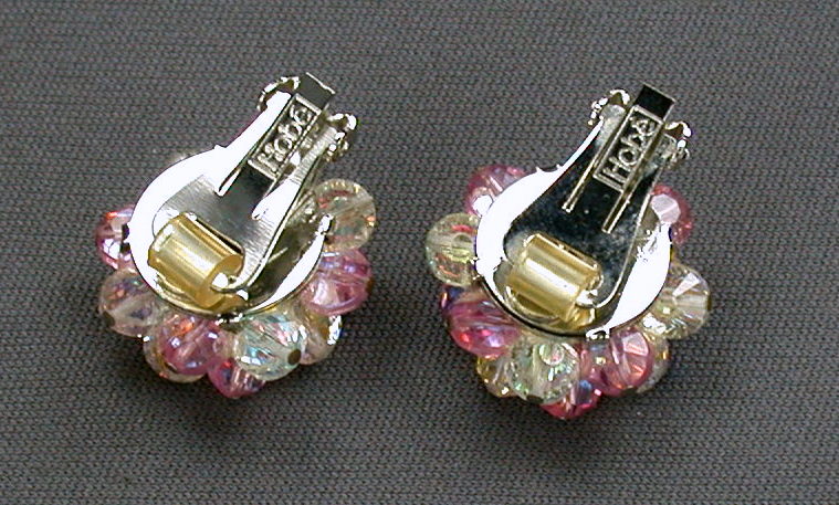 Hobe Pink Crystal Earrings