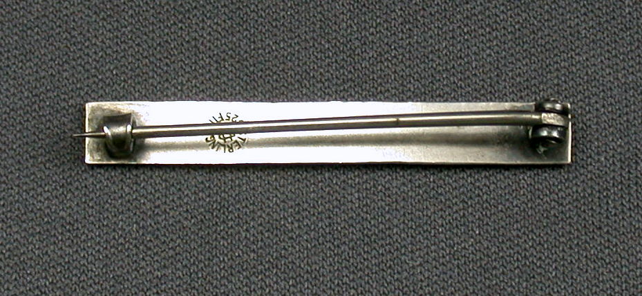 Unger Brothers Sterling Bar Pin