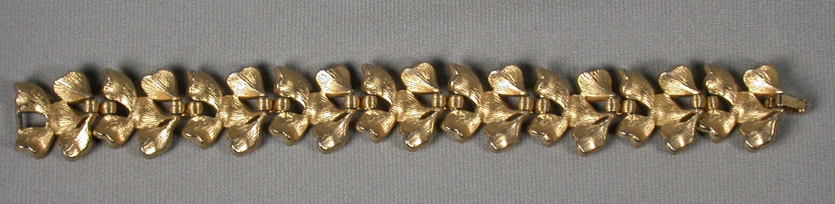 Trifari Leaf Link Bracelet