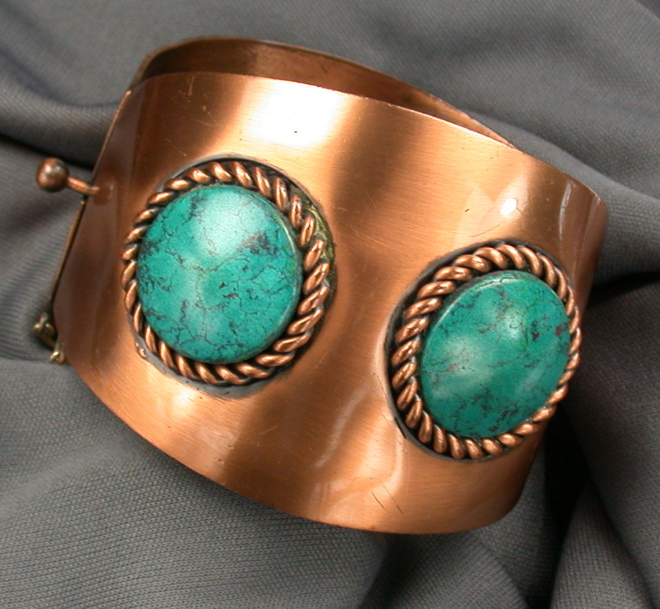 Bergere Copper & Turquoise Bracelet