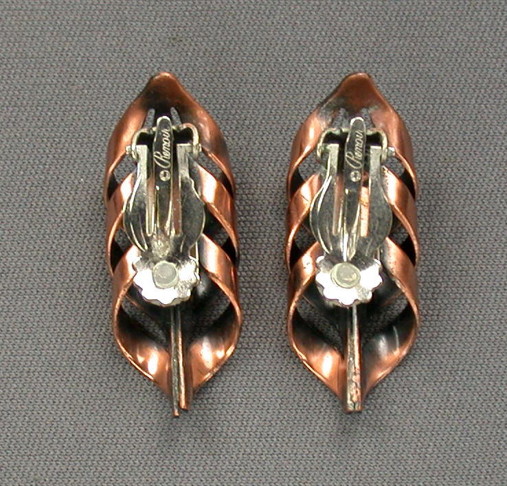 Renoir Copper Earrings