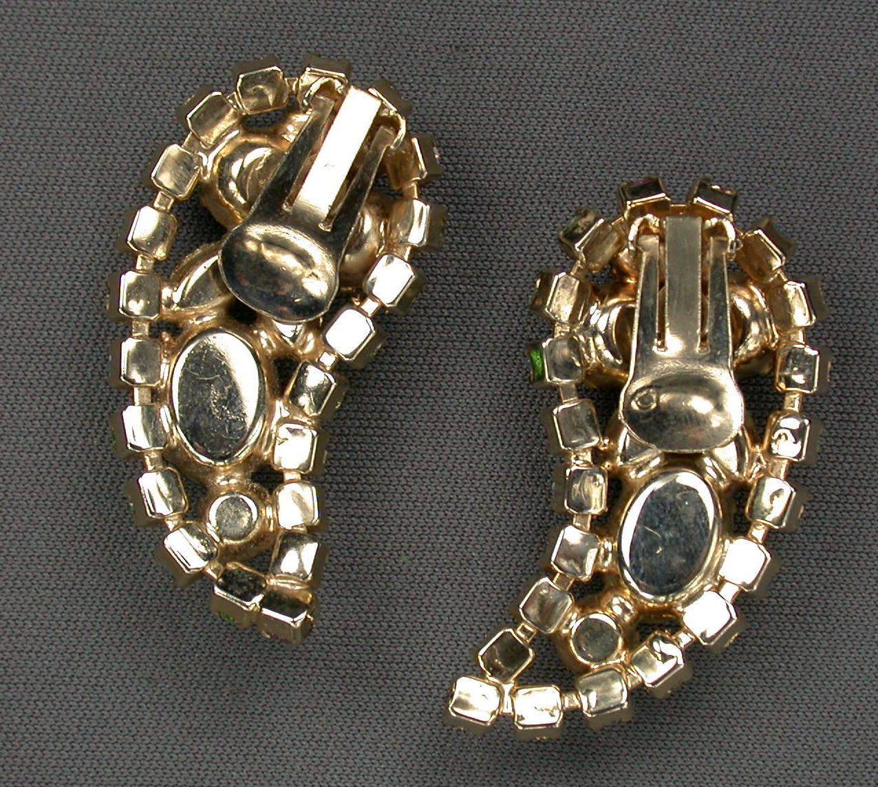 Pastel Rhinestone Earrings